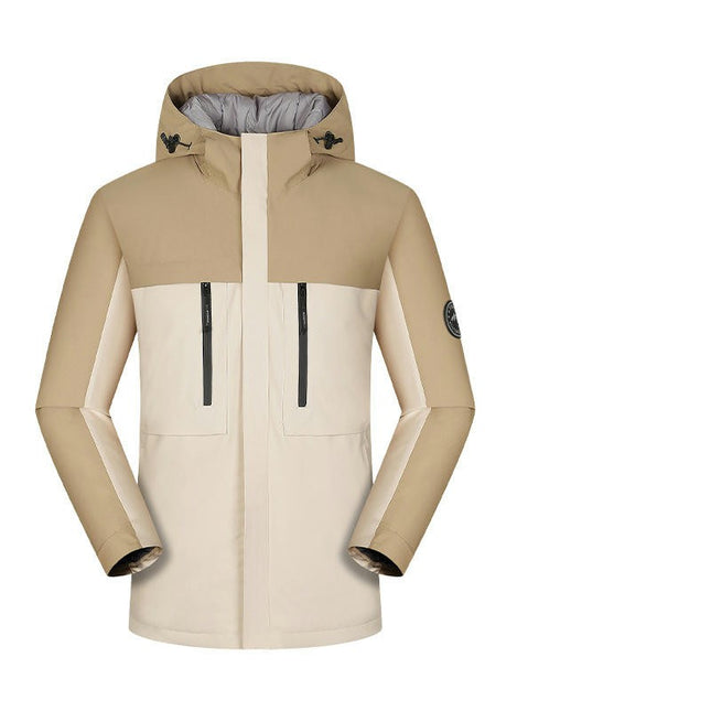 Men's and Women's Warm Jackets, Graphene Heat Storage Parkas, Windproof Mountaineering Clothing