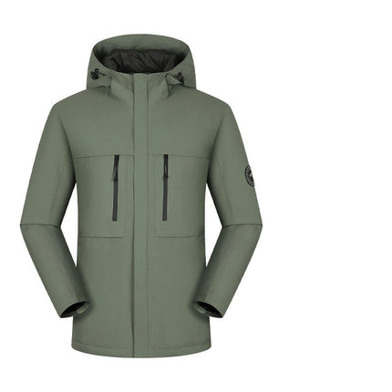 Men's and Women's Warm Jackets, Graphene Heat Storage Parkas, Windproof Mountaineering Clothing