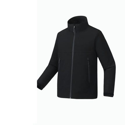 Men's and Women's Stand Collar Thin Jacket Spring and Autumn Outdoor Windproof and Rainproof Jacket