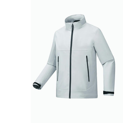 Men's and Women's Stand Collar Thin Jacket Spring and Autumn Outdoor Windproof and Rainproof Jacket