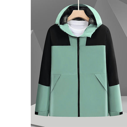 Rain Jacket for Men and Women, Waterproof Raincoat Lightweight Outdoor Rain Coat Windbreaker with Hood