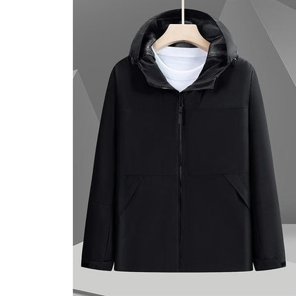 Rain Jacket for Men and Women, Waterproof Raincoat Lightweight Outdoor Rain Coat Windbreaker with Hood