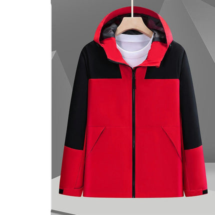 Rain Jacket for Men and Women, Waterproof Raincoat Lightweight Outdoor Rain Coat Windbreaker with Hood