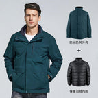 Men's dark green