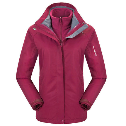 Ski Jackets Waterproof Fleece Snow Coat 3 in 1 Snowboarding Jackets Winter Warm Windbreaker Raincoat