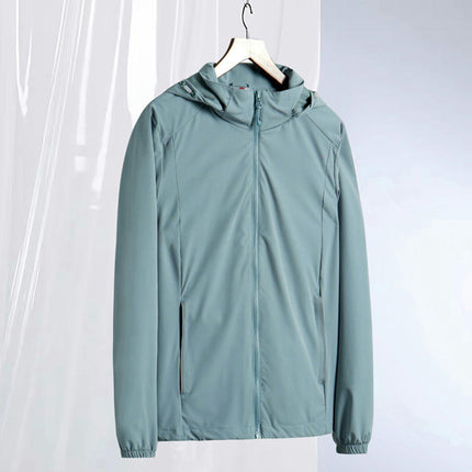 Men's and Women's Outdoor Jackets, Windproof and Waterproof, Single-layer Thin Camouflage Jacket