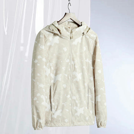 Men's and Women's Outdoor Jackets, Windproof and Waterproof, Single-layer Thin Camouflage Jacket