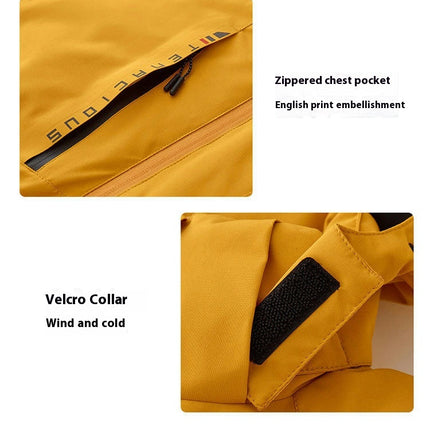 Waterproof Rain Jacket Lightweight Raincoat Hooded Hiking Jacket Softshell Windbreaker