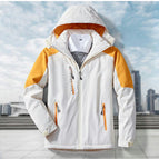 Men's white yellow