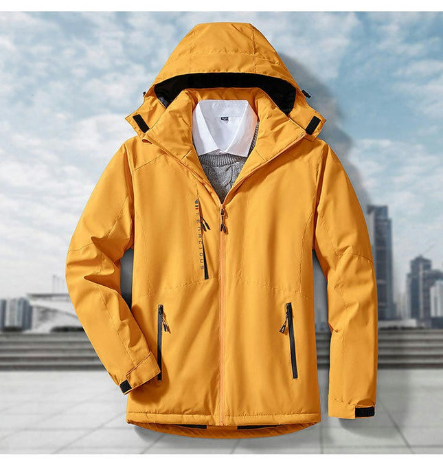 Winter Men's and Women's Single-layer Jackets, Thickened, Warm and Casual Jackets
