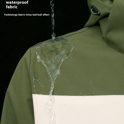 Outdoor Jackets Waterproof and Windproof Mountaineering Clothing for Men and Women