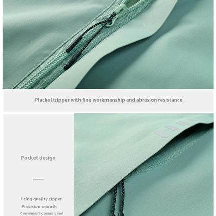 Outdoor Jacket Waterproof, Windproof and Warm Men's and Women's Three-In-One Jacket