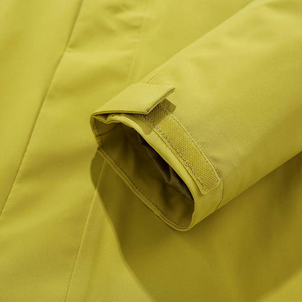 Outdoor Jacket Removable Down Liner Three-in-One Waterproof Windproof Jacket for Men and Women