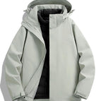 Men's gray green