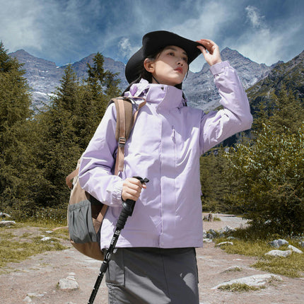 3-in-1 Jacket - Waterproof Cycling Hiking Mountaineering Windproof Jacket