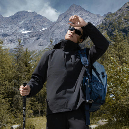 3-in-1 Jacket - Waterproof Cycling Hiking Mountaineering Windproof Jacket
