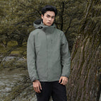 Men's rock shell green
