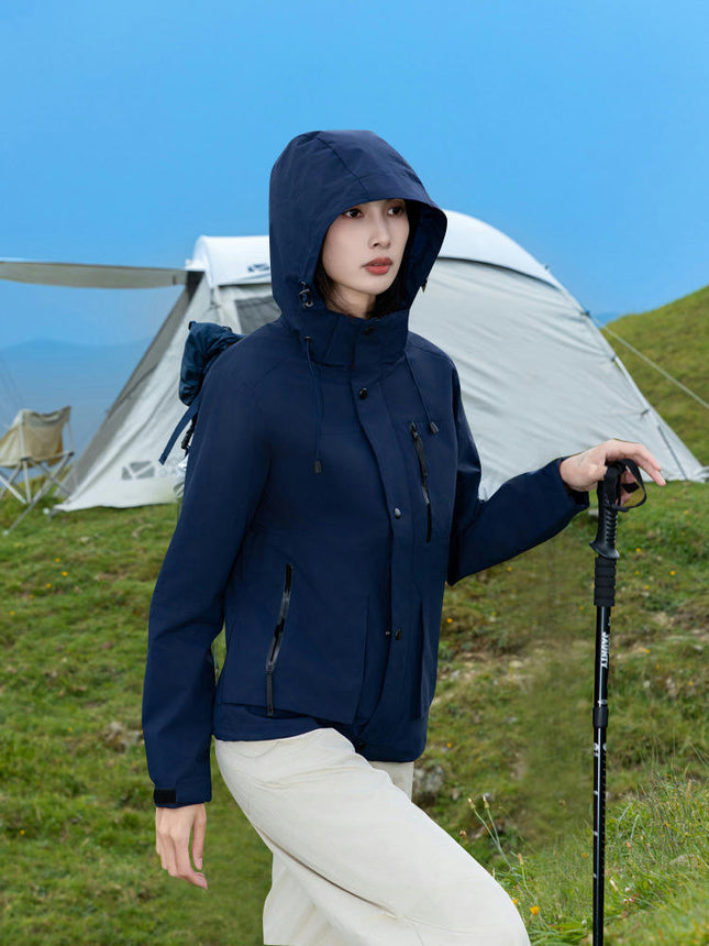 Single-layer Outdoor Jacket, Water-Repellent and Windproof Mountaineering Jacket