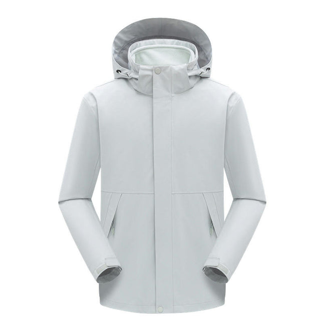 Waterproof 3-in-1 Jacket for Men - Outdoor Skiing Warm Jacket with Removable Liner