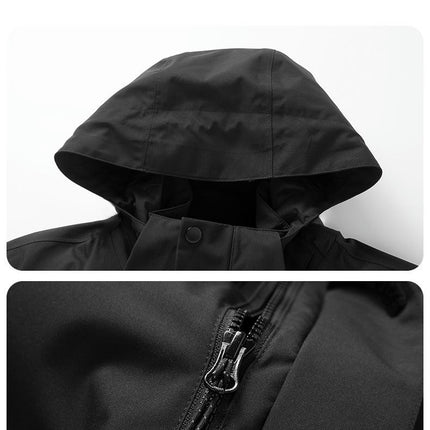 Waterproof 3-in-1 Jacket for Men - Outdoor Skiing Warm Jacket with Removable Liner