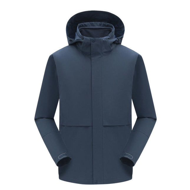Men's and Women's Mountain Ski Jacket 3 in 1 Waterproof Winter Jacket Warm Snow Jacket