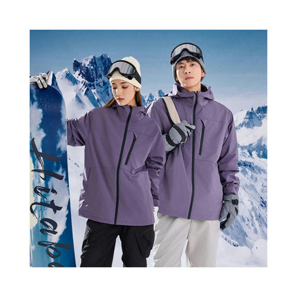 Couple 3 in 1 Jacket Men's Outdoor Mountaineering Clothes Women's Hiking Loose Windproof Waterproof Jacket