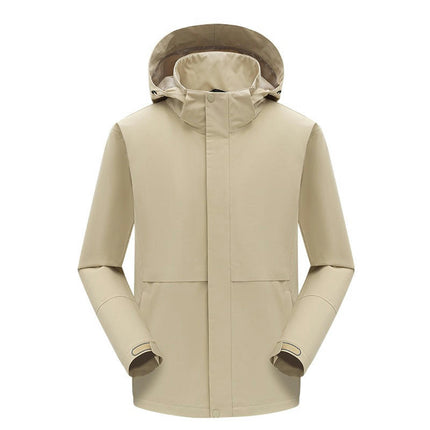 Men's Mountain Ski Jacket 3 in 1 Waterproof Winter Warm Snow Jacket Hooded Rain Coat 1