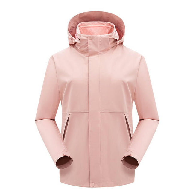 Men's Mountain Ski Jacket 3 in 1 Waterproof Winter Warm Snow Jacket Hooded Rain Coat 1