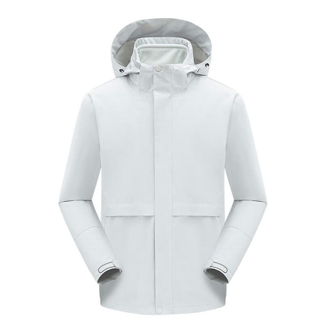 Ski Jackets for Men 3 in 1 Waterproof Snow Coat with Removable Hood for Outdoor Hunting Skiing