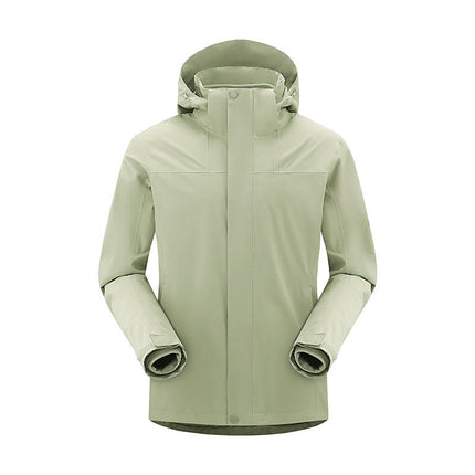 Men's and Womens Ski Jackets Waterproof 3 in 1Winter Warm Windbreaker Raincoat