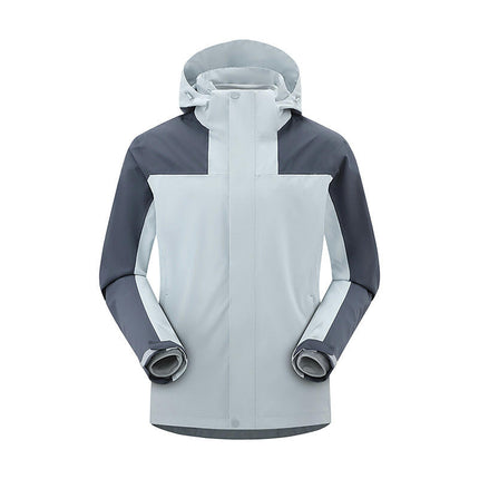 Men's and Womens Ski Jackets Waterproof 3 in 1Winter Warm Windbreaker Raincoat