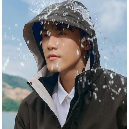 Men's and Womens Ski Jackets Waterproof 3 in 1Winter Warm Windbreaker Raincoat