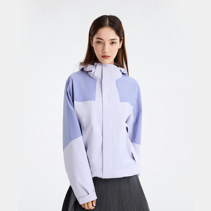 Three-In-One Waterproof Breathable Warm Outdoor Jacket for Men and Women