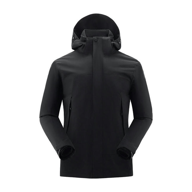 Men's and Women's Down Jackets, Windproof Three-In-One, Detachable Liner Jacket