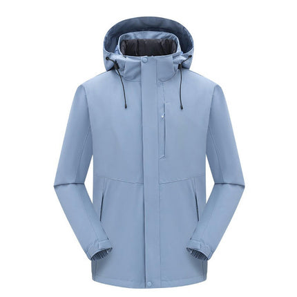 Men's and Women's Down Jackets, Windproof Three-In-One, Detachable Liner Jacket 1