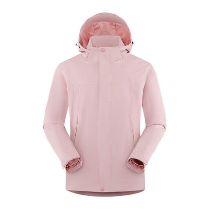 Men's and Women's Down Jackets, Windproof Three-In-One, Detachable Liner Jacket