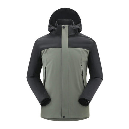 Men's and Women's Down Jackets, Windproof Three-In-One, Detachable Liner Jacket
