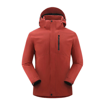 Men's and Women's Down Jackets, Windproof Three-In-One, Detachable Liner Jacket