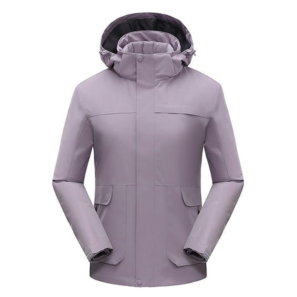 Men's and Women's Down Jackets, Windproof Three-In-One, Detachable Liner Jacket 1