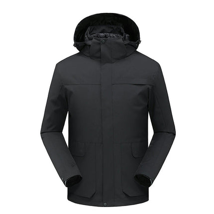 Men's and Women's Down Jackets, Windproof Three-In-One, Detachable Liner Jacket 1
