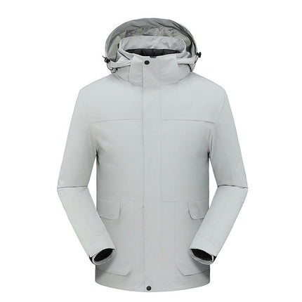 Men's and Women's Down Jackets, Windproof Three-In-One, Detachable Liner Jacket 1
