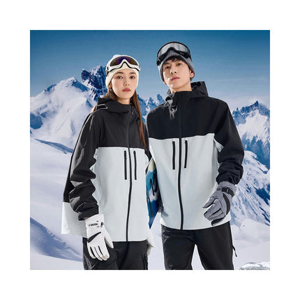 Men's and Women's 3-In-1 Jacket - Waterproof and Warm Outdoor Skiing and Mountaineering Clothing