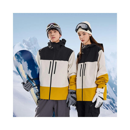 Men's and Women's 3-In-1 Jacket - Waterproof and Warm Outdoor Skiing and Mountaineering Clothing