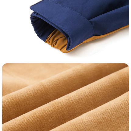 Couples 3-in-1 Jacket - Windproof Waterproof Warm Removable Silver Fox Fleece Liner Jacket