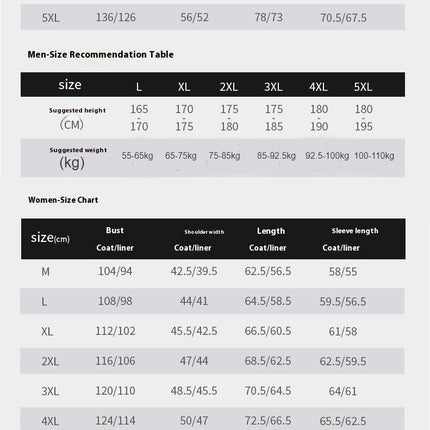 Men's Autumn and Winter Jacket Waterproof and Windproof Outdoor Three-In-One Detachable Liner 2
