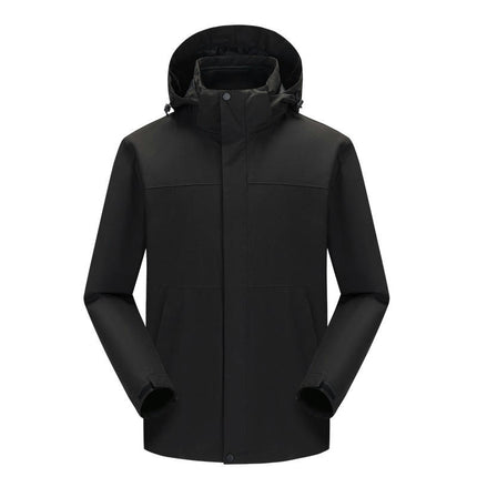 Men's and Women's Waterproof Mountaineering Clothing, Windproof and Warm Three-In-One Jacket
