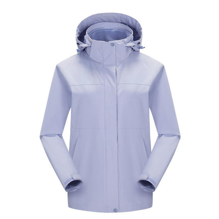3-in-1 Jacket Women's Waterproof and Oil-proof Polar Fleece Jacket Men's Warm Outdoor 1