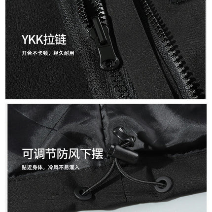 3-in-1 Outdoor Jacket for Men and Women With Detachable Liner and Color Matching