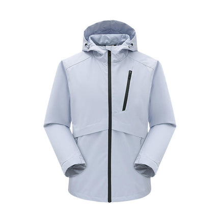 Women's Lightweight Raincoat Outdoor Windproof  Waterproof  Hooded Active Rain Jacket