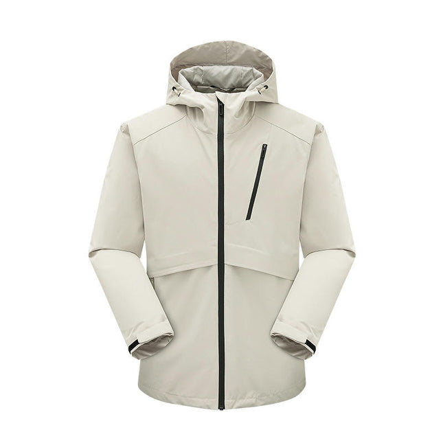 Women's Lightweight Raincoat Outdoor Windproof  Waterproof  Hooded Active Rain Jacket